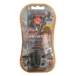 APARELHO BARBEAR BIC COMFORT 3 HYBRID BLISTER