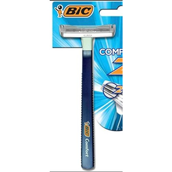 APARELHO BARBEAR BIC COMFORT TWIN PELE NORMAL COM 2 UND