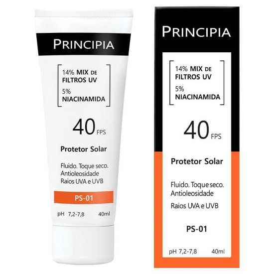 PROTETOR SOLAR PRINCIPIA PS-01 FPS40 40ML