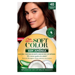 TINTURA DE CABELO SOFT COLOR 40 CASTANHO MEDIO