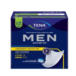 ABSORVENTE GERIATRICA TENA MEN LEVEL 2 C/10 UND