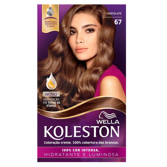 TINTURA DE CABELO KOLESTON 67 CHOCOLATE