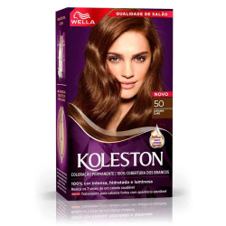 TINTURA DE CABELO KOLESTON 50 CASTANHO CLARO