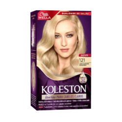TINTURA DE CABELO KOLESTON 121 LOURO CLARIS ACIZENT