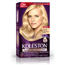 TINTURA DE CABELO KOLESTON 120 LOURO CLARIS NATURAL