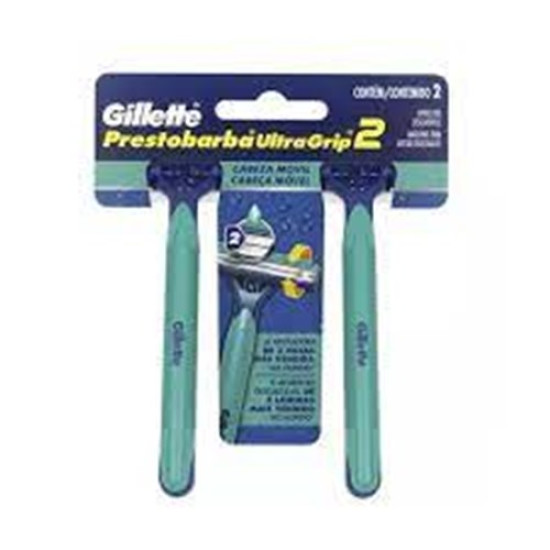 APARELHO BARBEAR GILLETTE ULTRA GRIP 2 COM 2UND CAB MOV