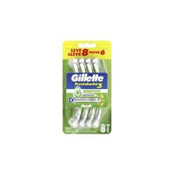 APARELHO DE BARBEAR PRESTO 3 GILLETTE SENSITIVE LV8 PG6