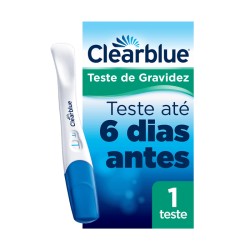 TESTE DE GRAVIDEZ CLEARBLUE SAIBA 6 DIAS ANTES