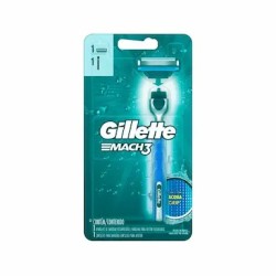 APARELHO DE BARBEAREAR GILLETTE MACH3 AQUAGRIP