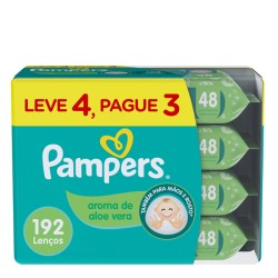 KIT LENCO UMESCOVA DENTAL PAMPERS ALOE VERA C/48 UND LV4 PG3