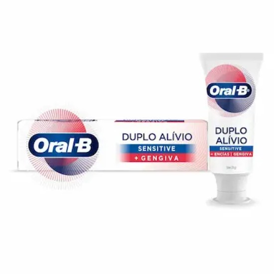 CREME DENTAL ORAL B DUPLO ALIVIO 70GR