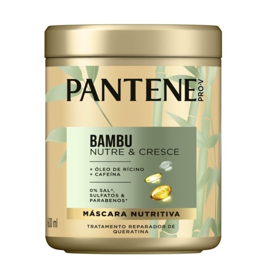 MASCARA TRATAMENTO PANTENE BAMBU 600ML