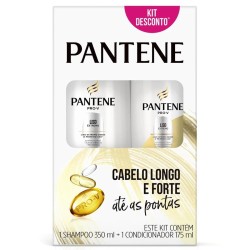 KIT PANTENE LISO EXTREMO SHAMPOO 350ML+CONDICIONADOR 175ML