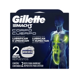 CARGA GILLETTE MACHUPETA 3 CORPO C/2 UND