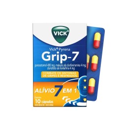 VICK PYRENA GRIP 7 C/10 CAPSULAS