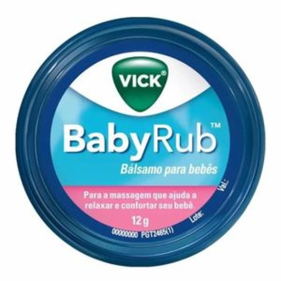 VICK BABYRUB C/12G