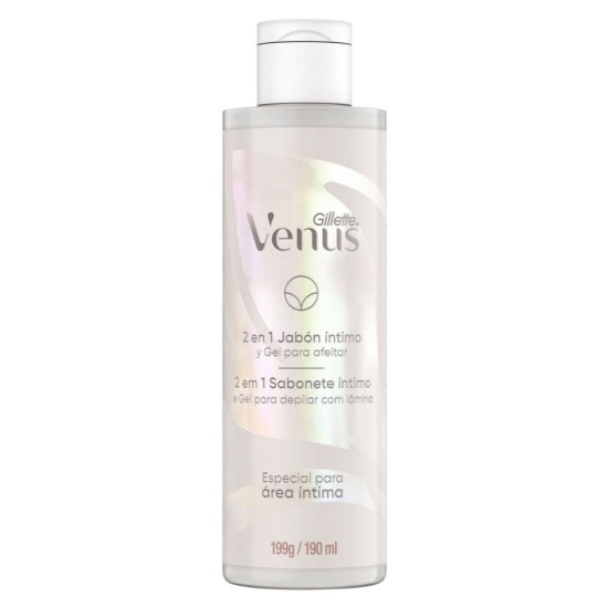 SABONETE E GEL DEP GILLETTE VENUS INTIMO 2 EM 1 190ML