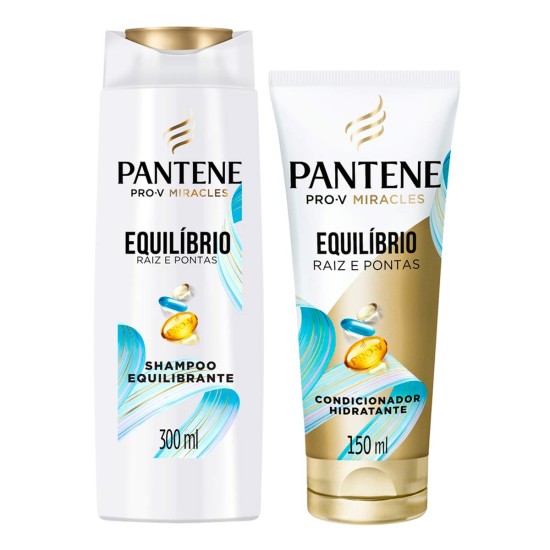 KIT PANTENE EQUILIBRIO SHAMPOO 300ML + CONDICIONADOR 150ML