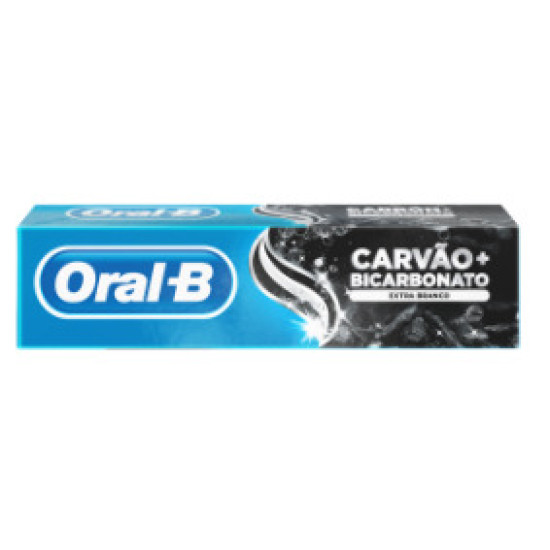 CREME DENTAL ORAL B CARVAO+BICARBONATO 70G