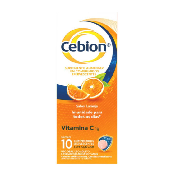 CEBION 1 GR S/ACUC EFV COM 10 CAPSULAS