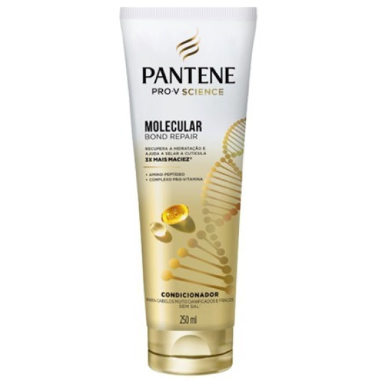 CONDICIONADOR PANTENE MOLECULAR BOND REPAIR COM 250ML