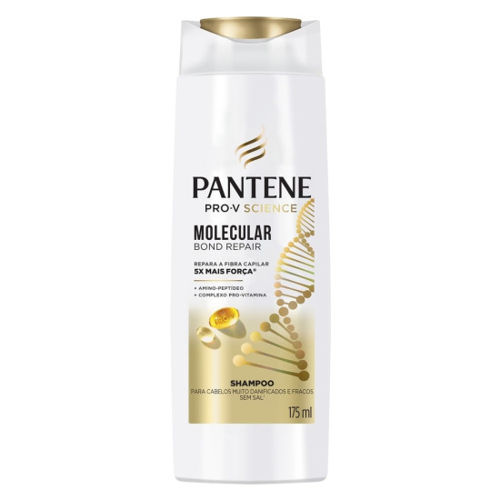 SHAMPOO PANTENE MOLECULAR BOND REPAIR COM175ML