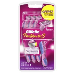 APARELHO DE BARBEAREAR PRESTO3 LV4 PG3 FEMININO