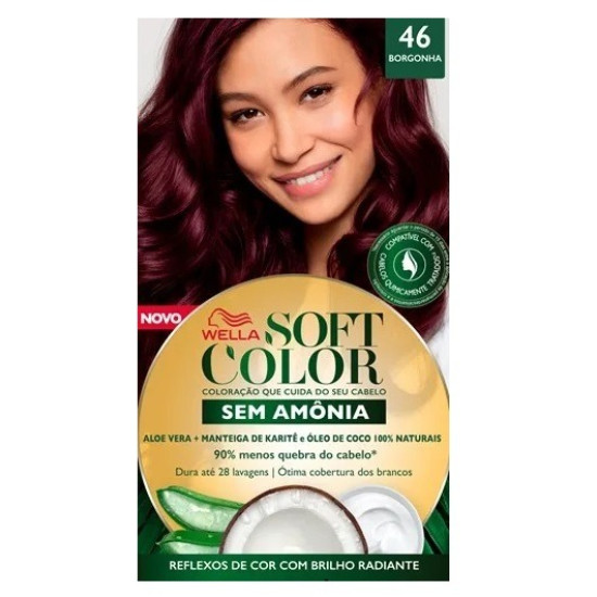 TINTURA DE CABELO SOFT COLOR 46 BORGONHA