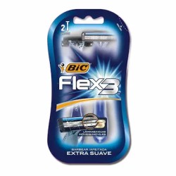 APARELHO DE BARBEAREAR BIC FLEX 3 C/2UN