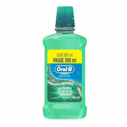 ANTISSEPTICO BUCAL ORAL B HORTELA LV 500 PG 300ML