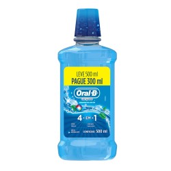 ANTISSEPTICO BUCAL ORAL B MENTA LV 500 PG 300ML