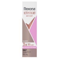DESODORANTE AEROSOL SOL REXONA FEM CLINICAL CLASSIC 150ML