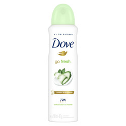DESODORANTE AEROSOL DOVE GO FRESH PEPINO 100G