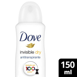 DESODORANTE AEROSOL DOVE INVISIBLE DRY 150ML