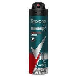 DESODORANTE AEROSOL SOL REXONA MEN ANTIBACTERIAL + INVISIBLE 150ML