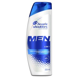 SHAMPOO HEAD E SHOULDERS MEN 3X1 200ML