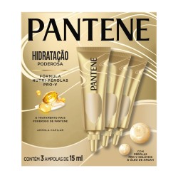 AMPOLA TRATAMENTO PANTENE HIDRO CAUT C/3 15ML