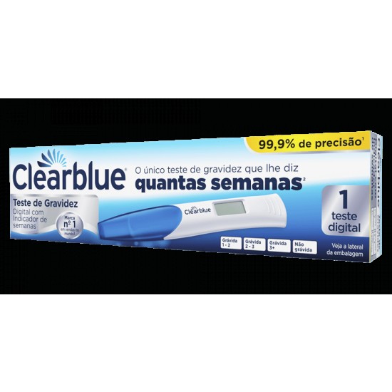TESTE DE GRAVIDEZ CLEARBLUE DIGITAL