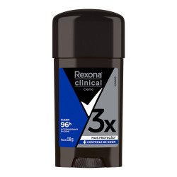 DESODORANTE CREME REXONA MASCARA CLINICAL CLEAN 96H 58G