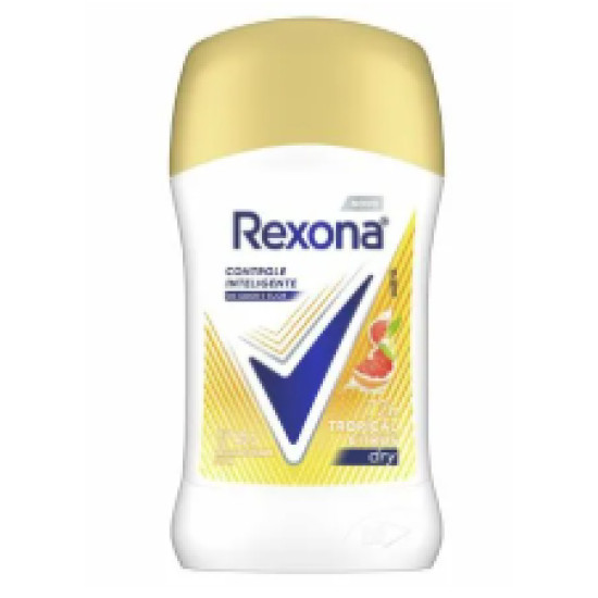 DESODORANTE STICK REXONA FEMININO TROPICAL CITRUS DRY 45G