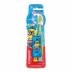 KIT ESCOVA DENTAL COLGATE SMILES MINIONS 6+