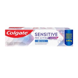 CREME DENTAL COLGATE SENSITIVE PRO ALIVIO IMEDIATO ORIGINAL 140G