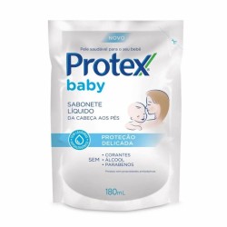 SABONETE LIQUIDO PROTEX BABY REFIL PROTETOR DELICADA 180ML