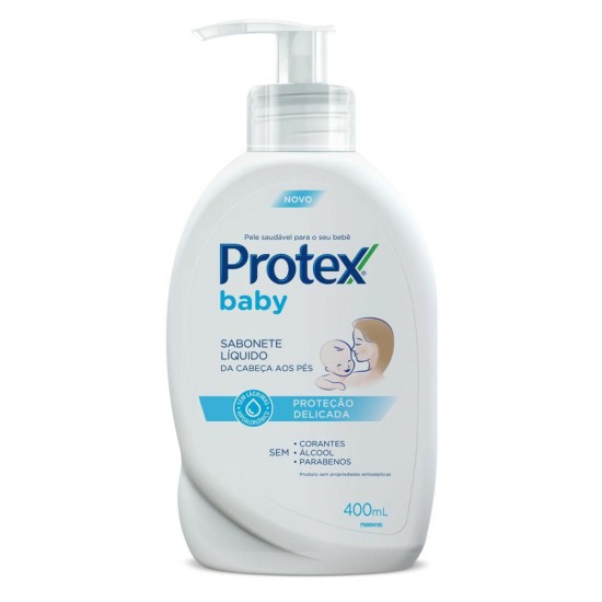 SABONETE LIQUIDO PROTEX BABY PROTETOR DELICADA 400ML