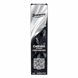 CREME DENTAL SORRISO CARVAO ATIVADO 60G