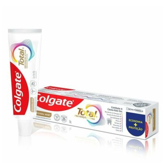 CREME DENTAL TOTAL PREVENCAO ATIVA ORIGINAL MINT 50G