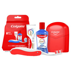 KIT VIAGEM COLGATE TOTAL PREVENCAO ATIVA