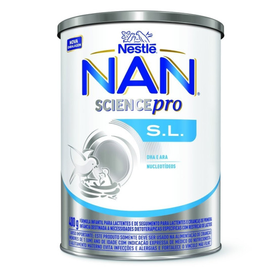LEITE NAN S/LACTOSE 400G