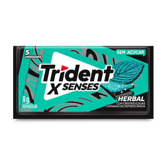 TRIDENT HERBAL FRESH COM 5UN