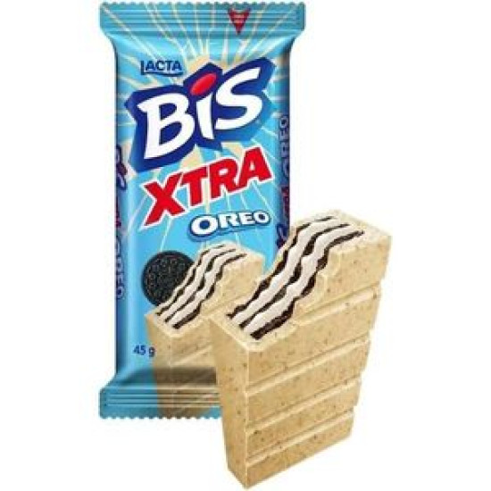 CHOCOLATE LACTA BIS XTRA OREO 45G
